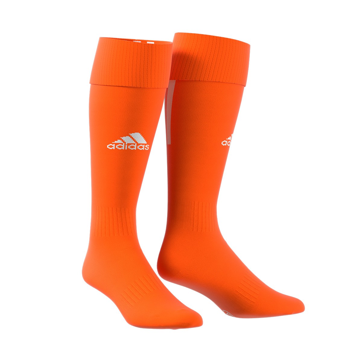 werper Rechtsaf Meer Football Socks adidas Santos 18 Orange-White - Fútbol Emotion