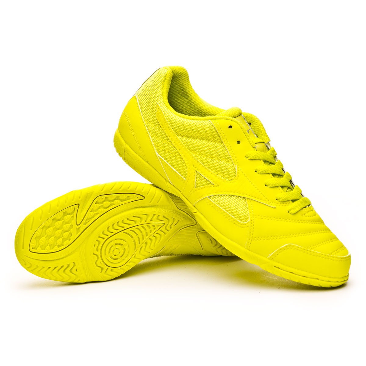 Futsal Boot Mizuno Sala Club 2 IN Flash-Yellow - Football store Fútbol  Emotion