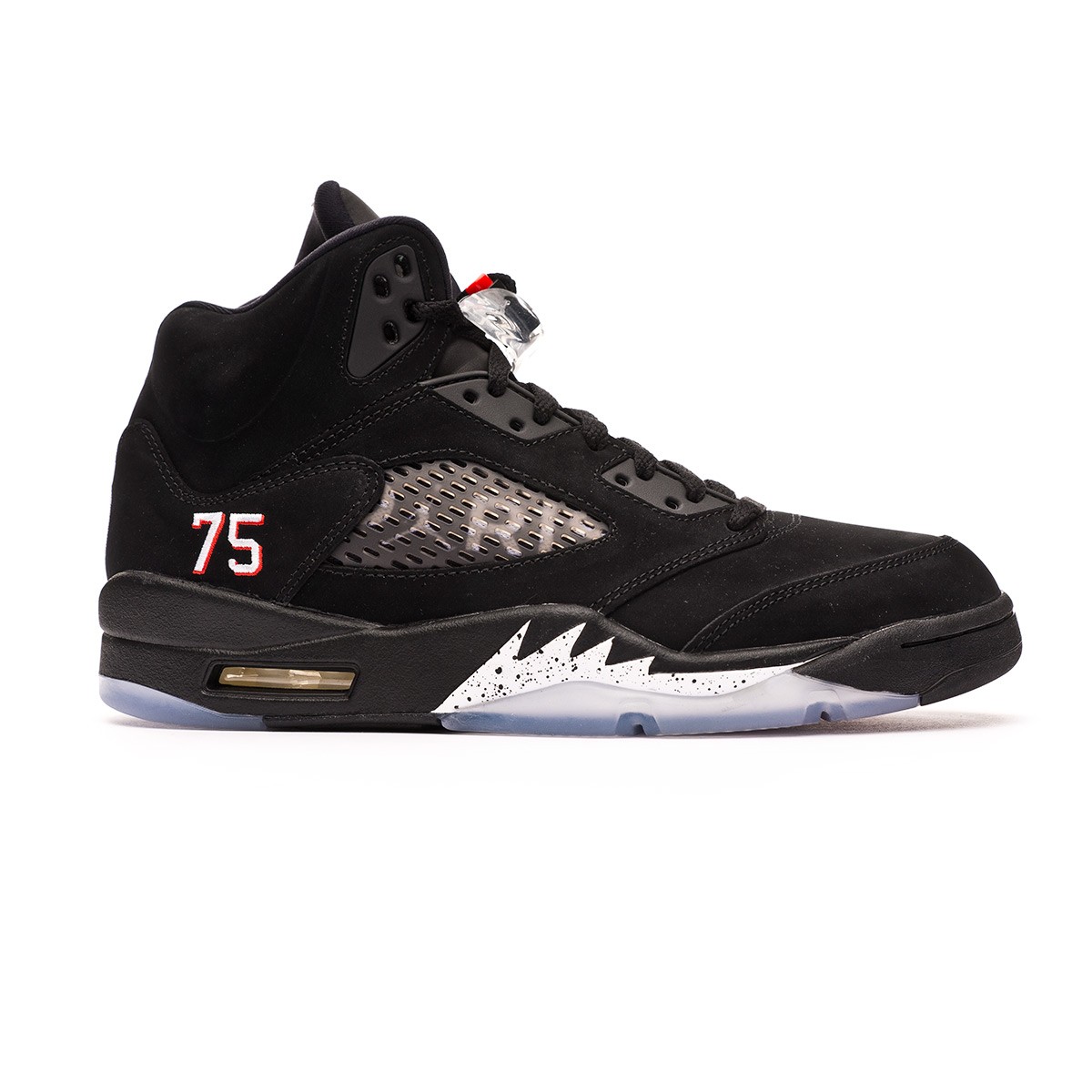 Download Jordan 5 Psg Black PNG