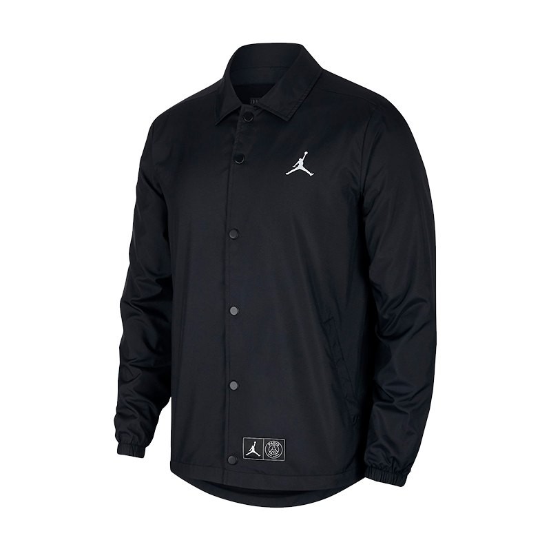 Jacket Nike Jordan x PSG Coaches Black-White - Football store Fútbol