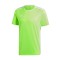 Camiseta Entrada 18 m/c Solar Green-White