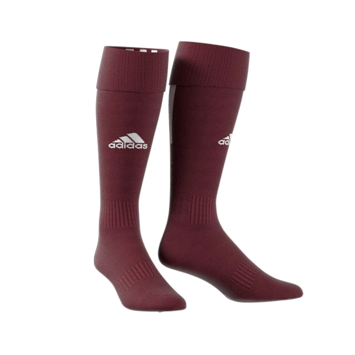 Football Socks adidas Santos 18 Maroon White Futbol Emotion