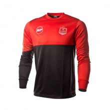 Sudadera FE Academy Negro-Rojo