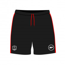 Pantalón corto FE Academy Negro-Rojo