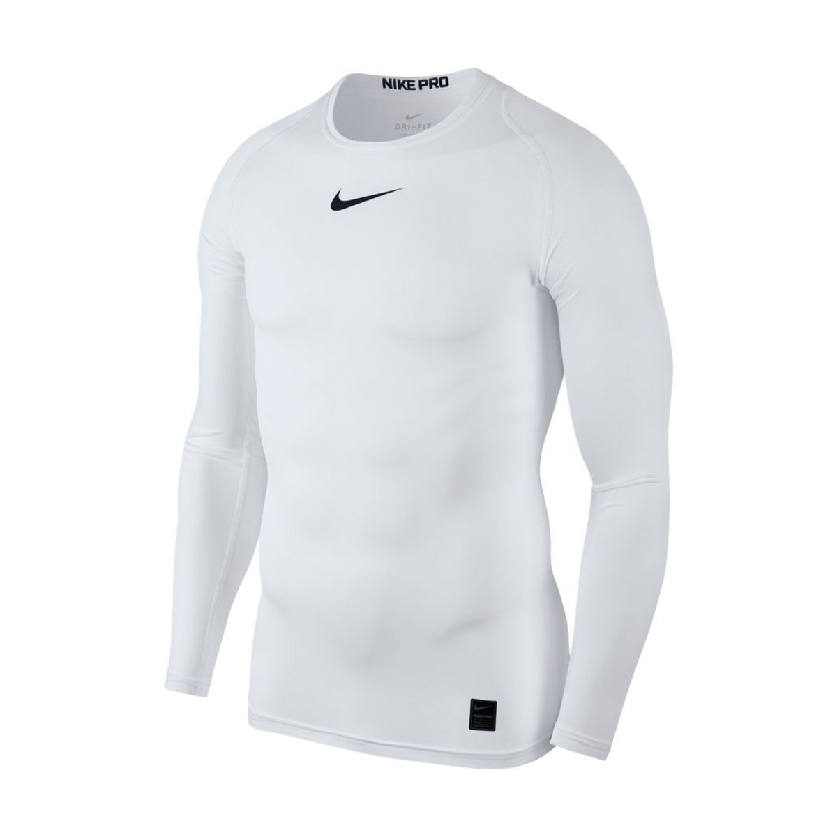 Contestar el teléfono Torrente Comorama Camiseta Nike Pro Top White-Black - Fútbol Emotion