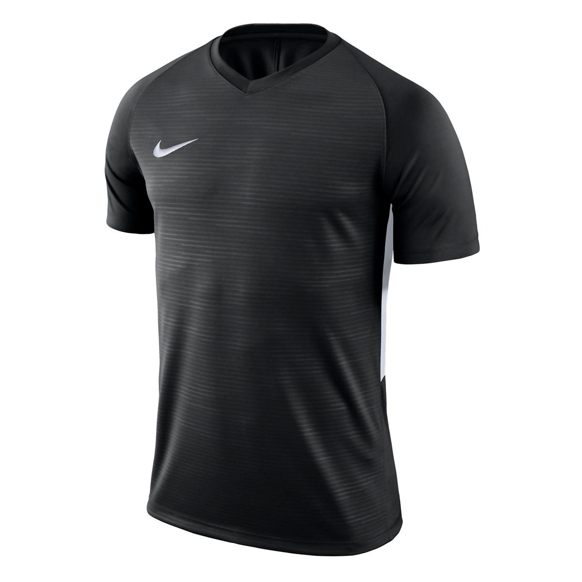 Camiseta Nike Tiempo Premier m/c Niño Black-White - Fútbol Emotion