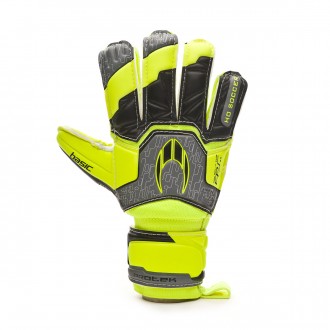 Luvas HO Soccer Basic Protek Flat Power Lime