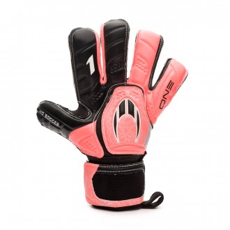 Luvas HO Soccer One Kontakt Evolution Warning Pink-Black