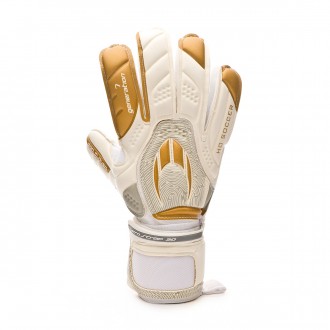 Luvas HO Soccer Pro Curved GEN7 Branco-Ouro