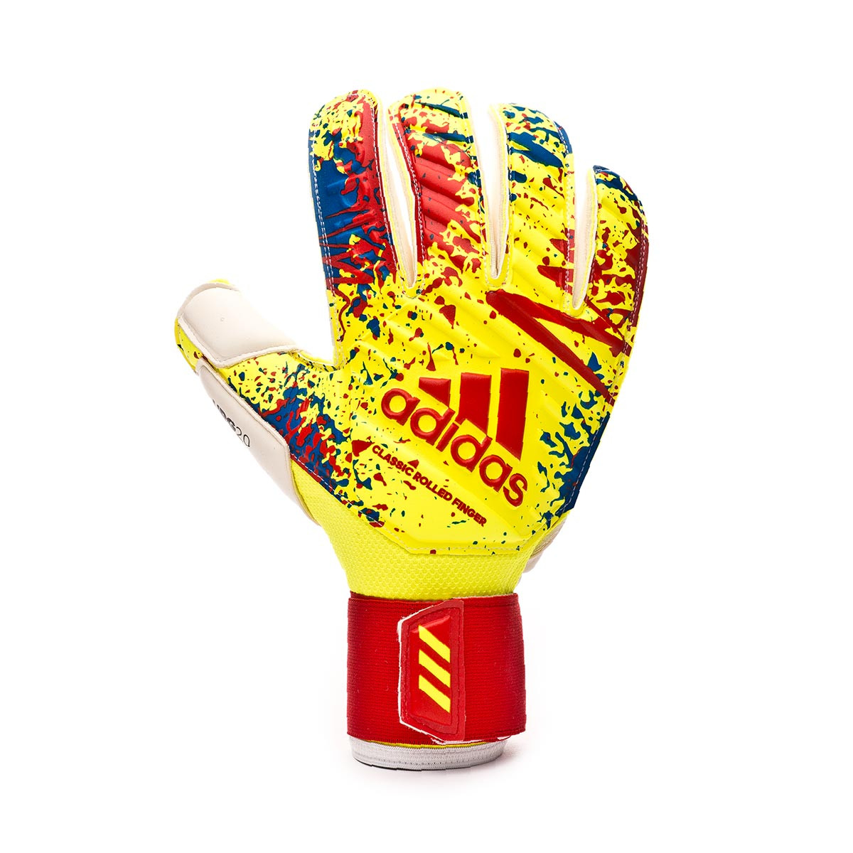 adidas yellow football gloves