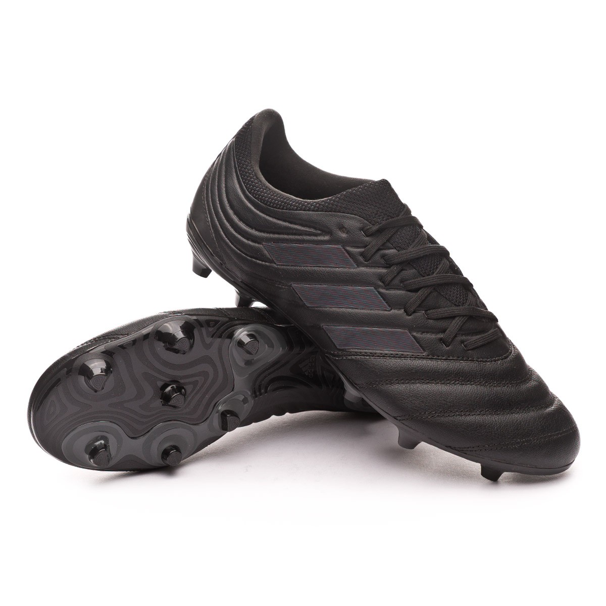 Football Boots Adidas Copa 19 3 Fg Core Black Grey Six Football