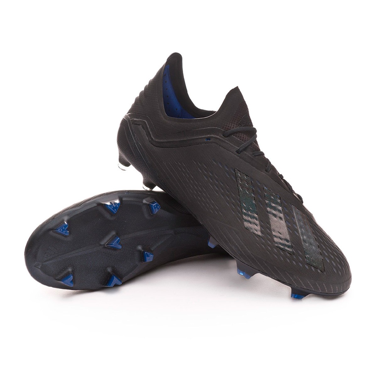 Kondensere Modig Dele Football Boots adidas X 18.1 FG Core black-Bold blue - Football store  Fútbol Emotion