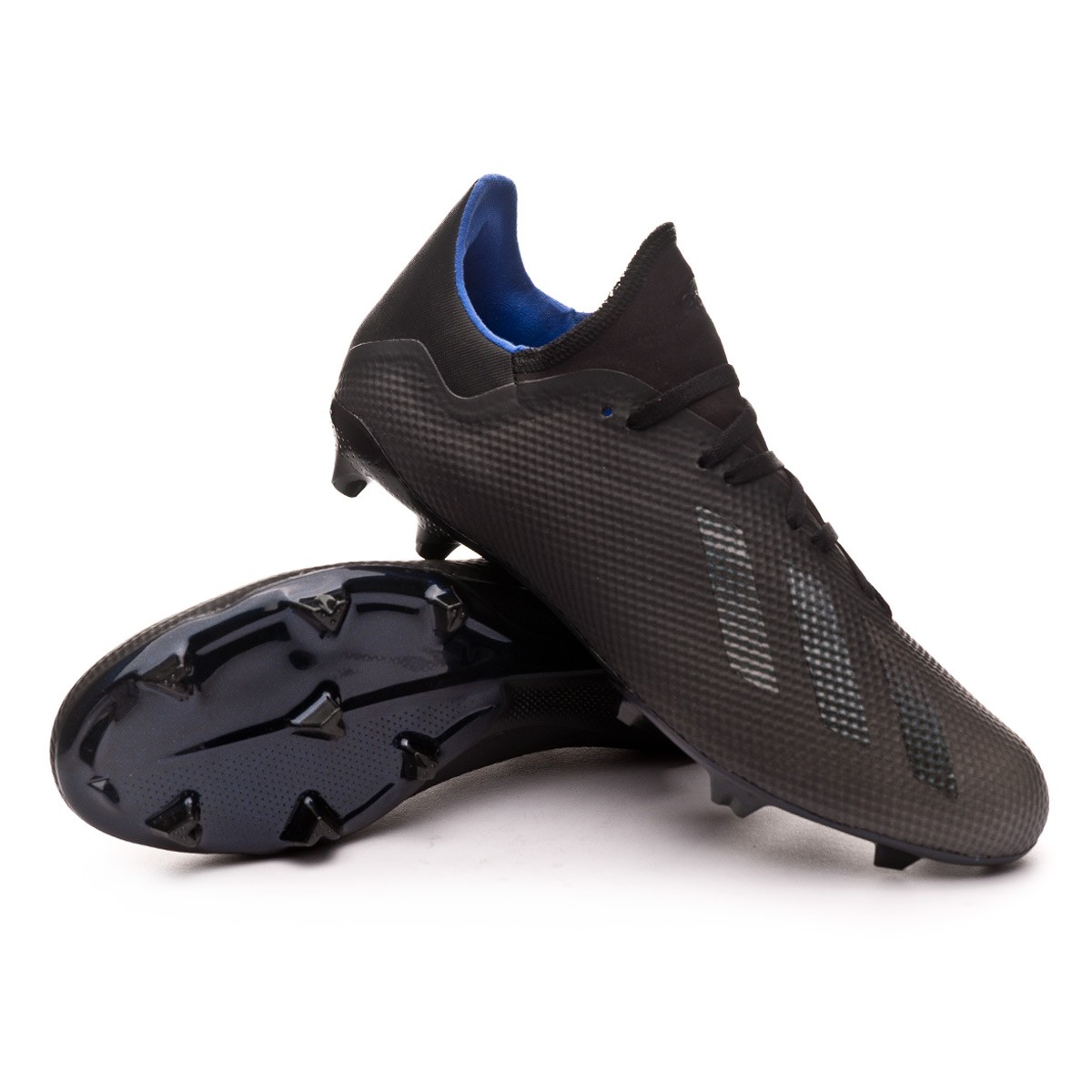 Scarpe adidas X 18.3 FG Core black-Bold blue - Negozio di calcio Fútbol  Emotion