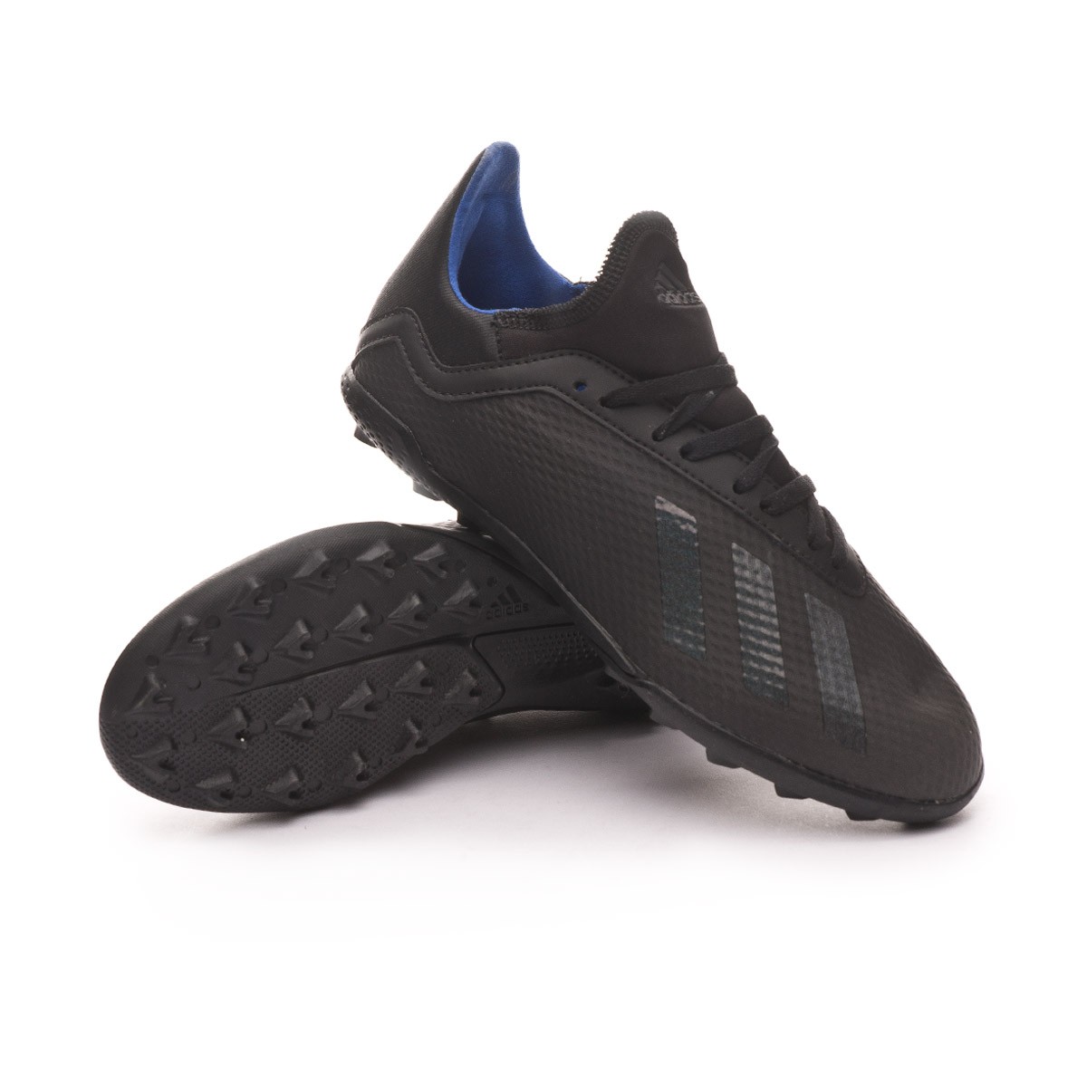 x tango 18.3 turf shoes black