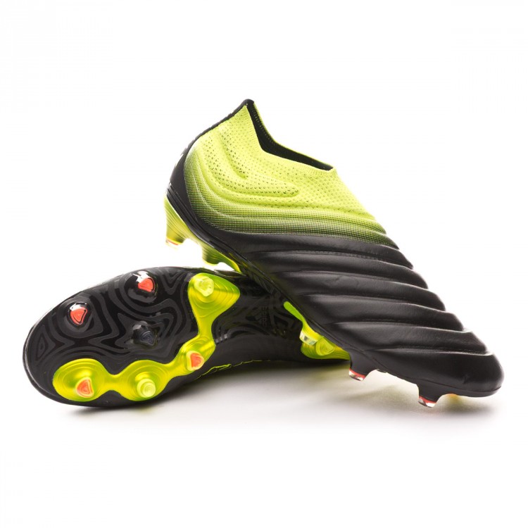 Football Boots Adidas Copa 19 Fg Core Black Solar Yellow Core