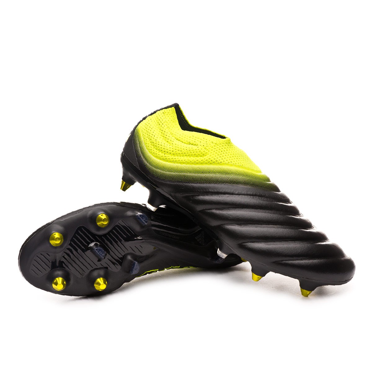 Football Boots adidas Copa 19+ SG Core black-Solar yellow-Core black -  Football store Fútbol Emotion