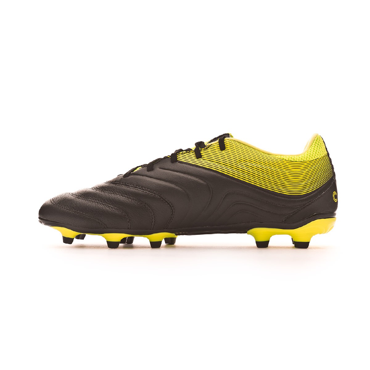 Chaussure de foot adidas Copa 19.3 FG Core black Solar Chaussure de foot adidas Copa 19.3 FG Core black Solar