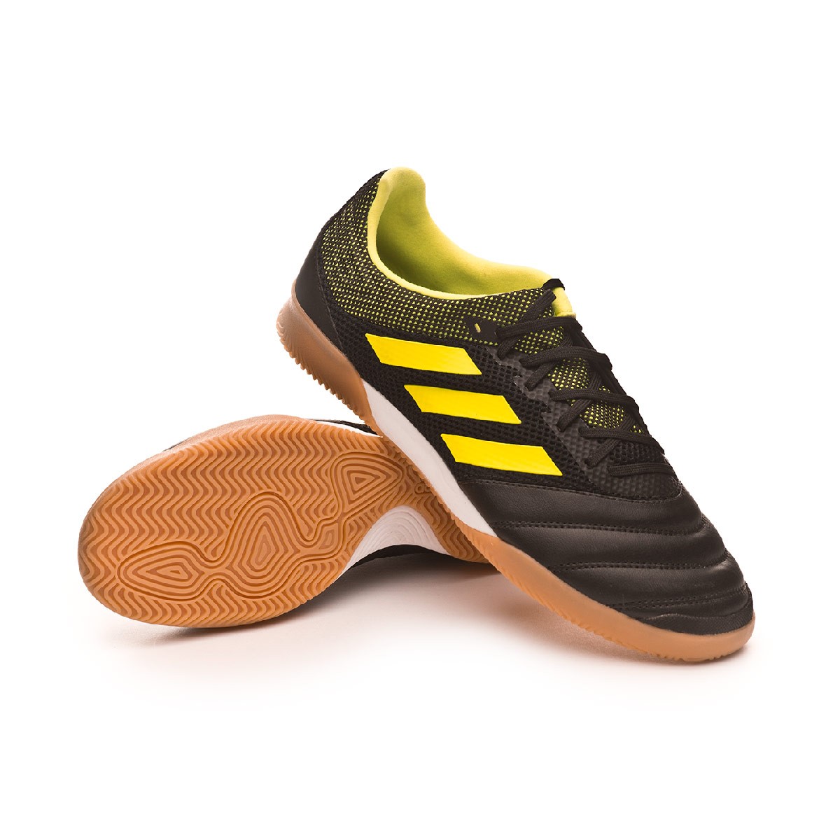 Futsal Boot adidas Copa Tango 19.3 IN Sala Core black-Solar yellow-Gum -  Football store Fútbol Emotion