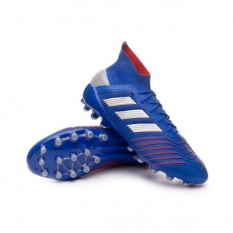 Chuteira  adidas Predator 19.1 AG Bold blue-Silver metallic-Football blue