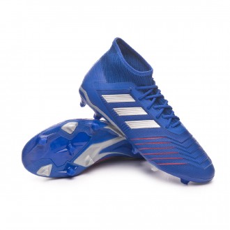 Chuteira  adidas Predator 19.2 FG Bold blue-Silver metallic-Football blue