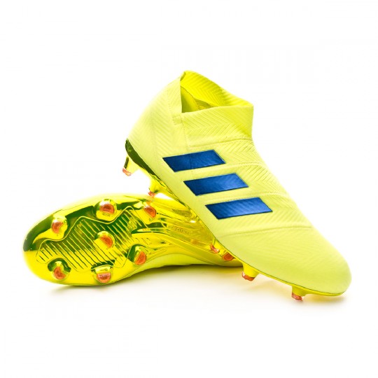 adidas blue yellow football boots