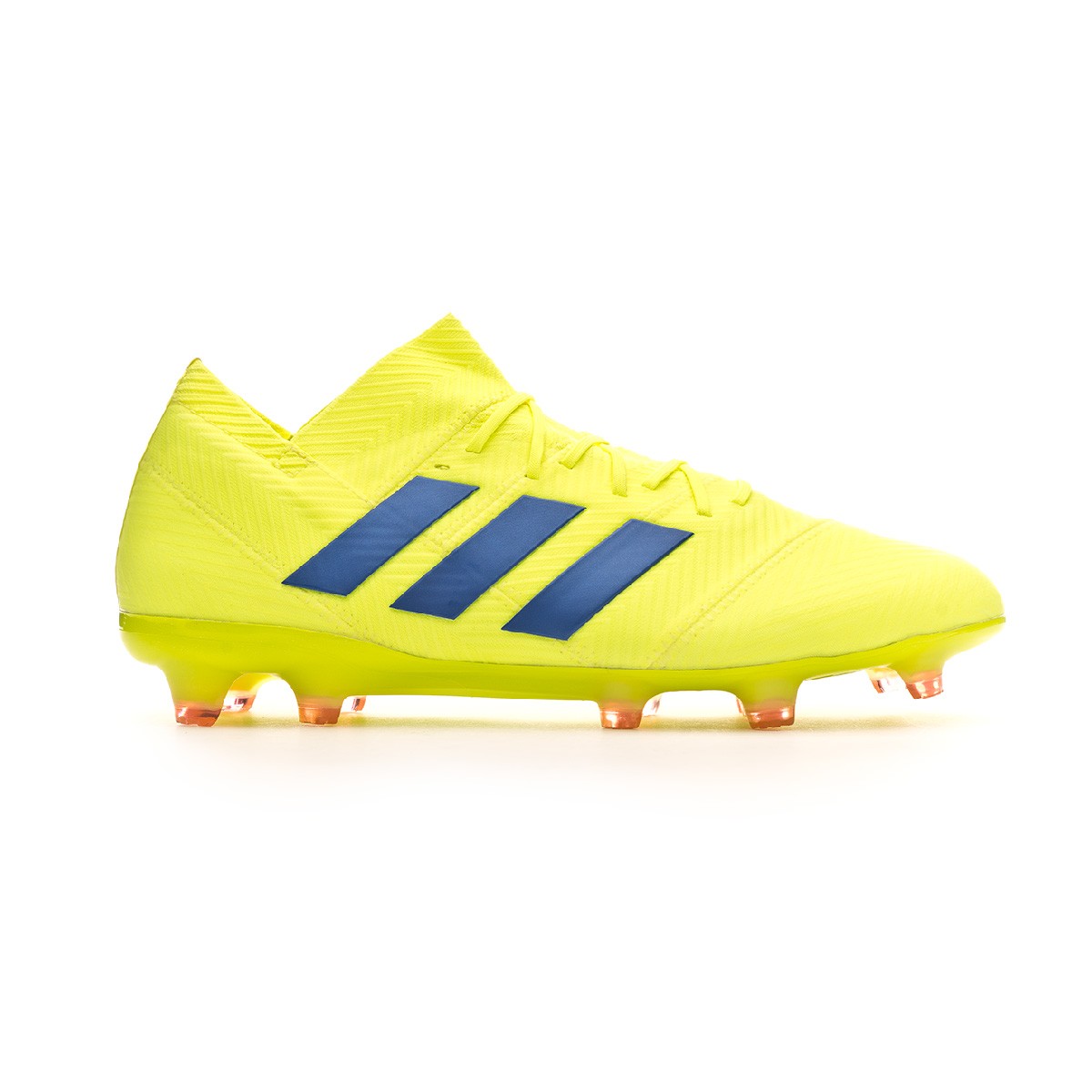 Scarpe adidas Nemeziz 18.1 FG Solar yellow-Football blue-Active red -  Negozio di calcio Fútbol Emotion