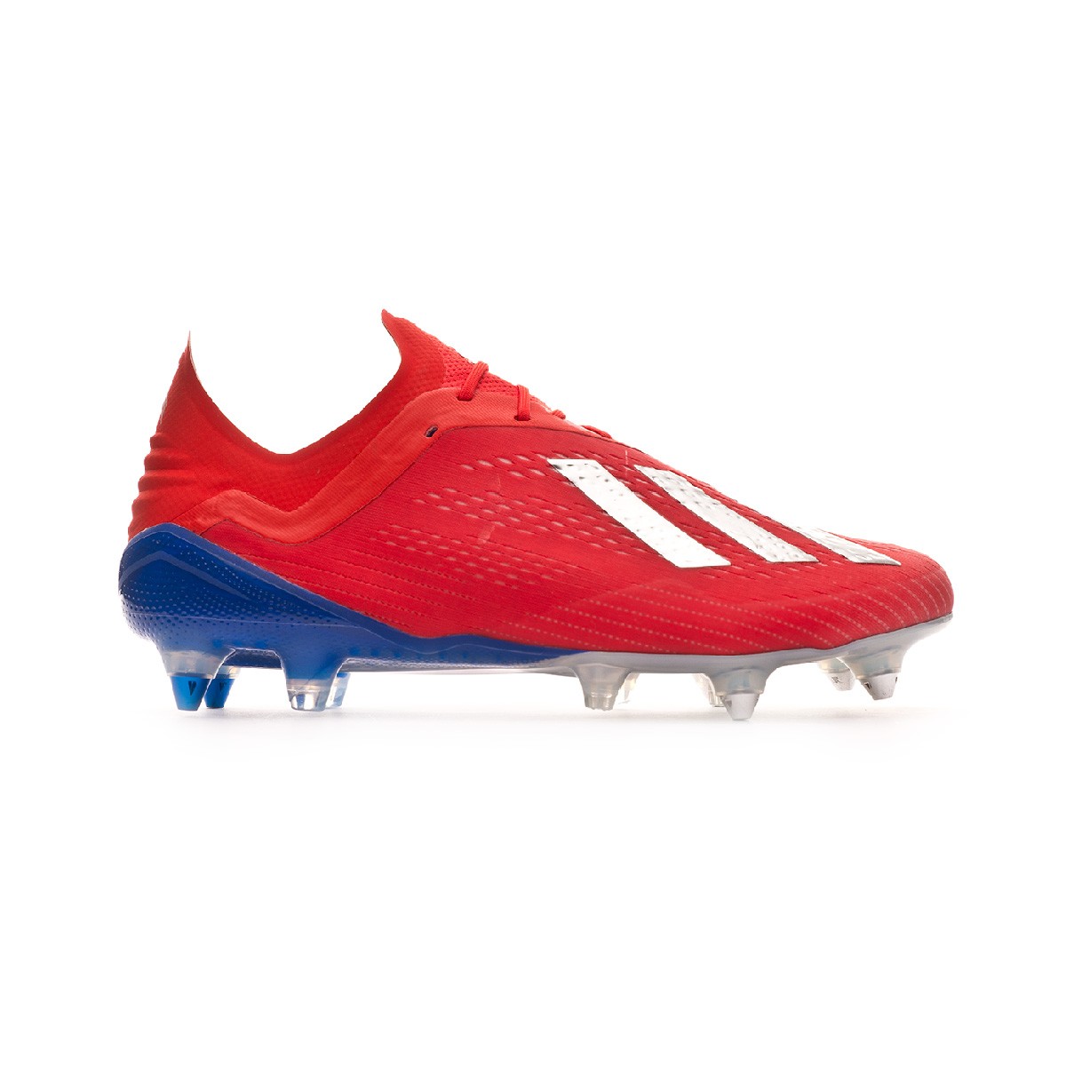 red and white adidas football boots