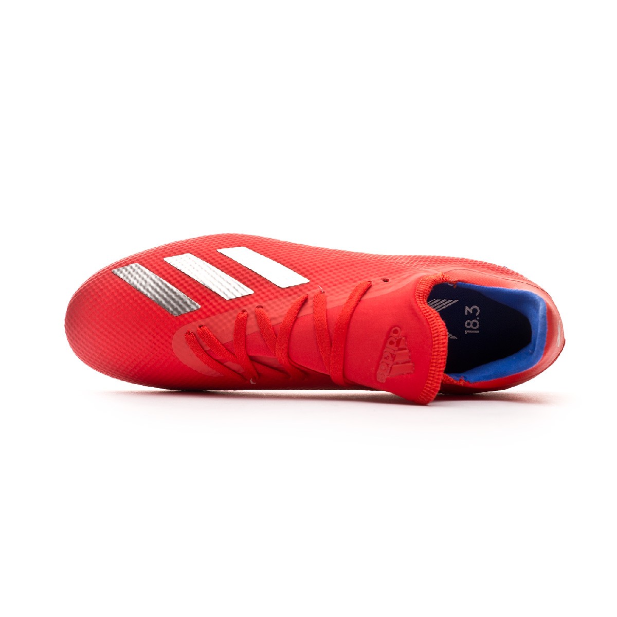 adidas x 18.3 red and blue