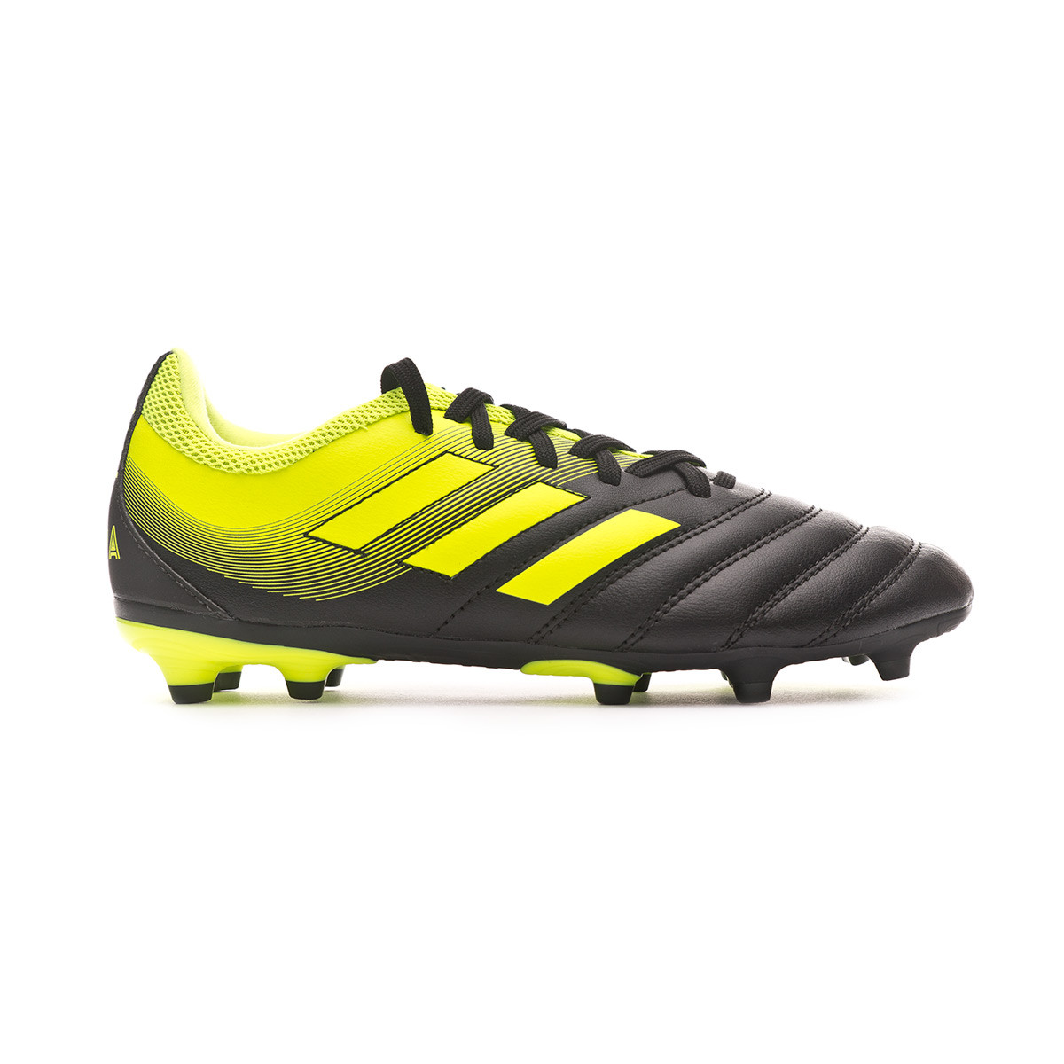 Scarpe adidas Copa 19.3 FG Junior Core black-Solar yellow - Negozio di  calcio Fútbol Emotion