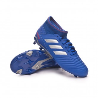 Chuteira  adidas Predator 19.3 FG Crianças Bold blue-Silver metallic-Active red