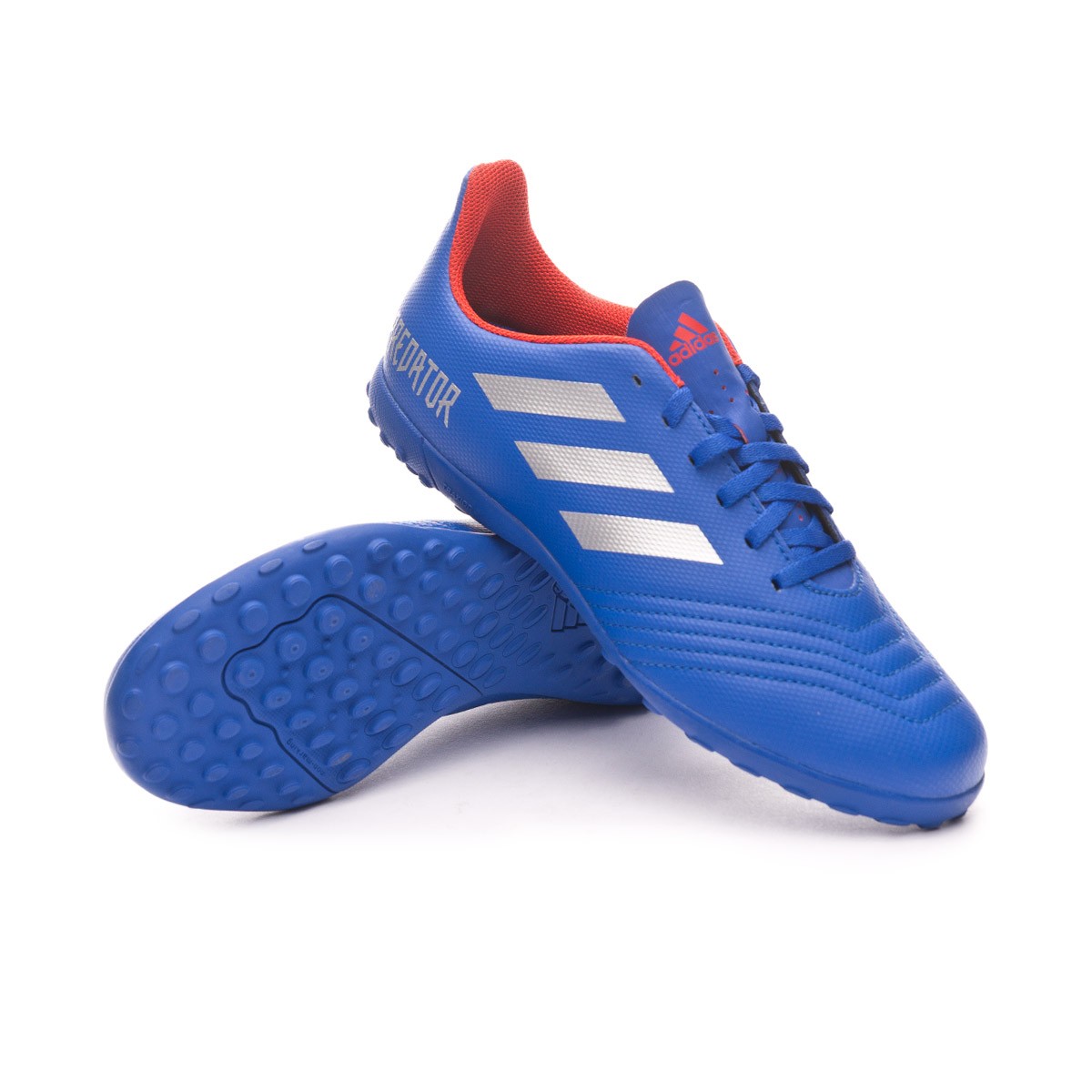 blue adidas kids shoes