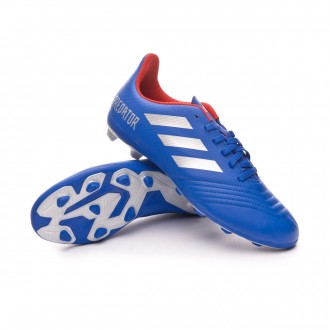Chuteira  adidas Predator 19.4 FxG Crianças Bold blue-Silver metallic-Active red