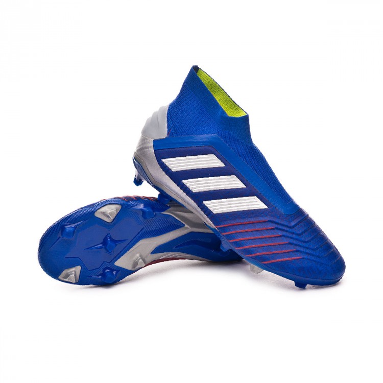 kids blue football boots