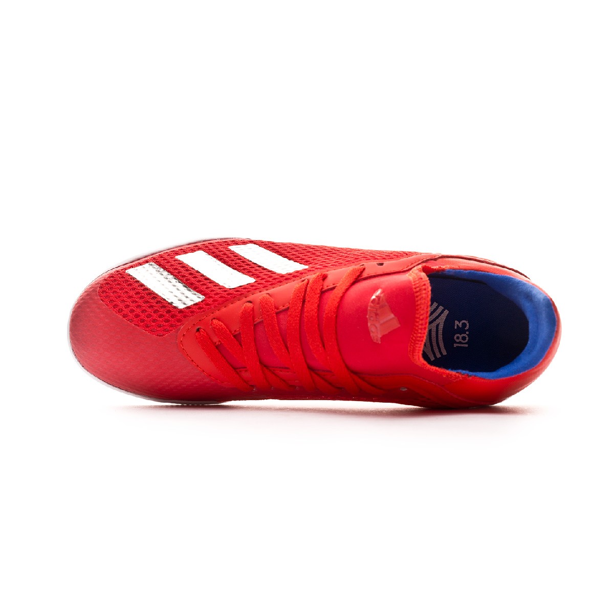 Futsal Boot Adidas X Tango 18 3 In Nino Active Red Silver Metallic