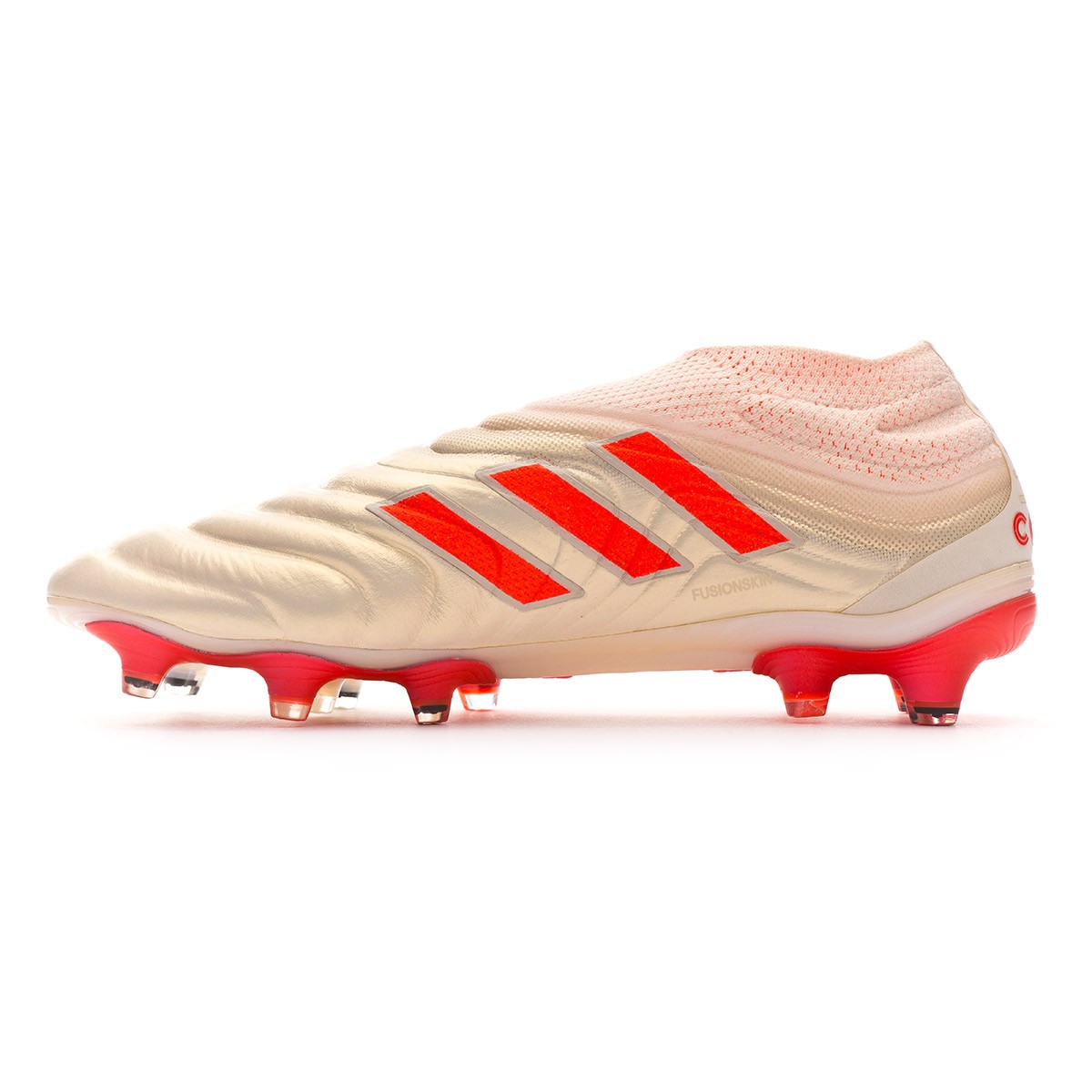 Bota de fútbol adidas Copa 19+ FG Off white-Solar red-Off white - Tienda de fútbol  Fútbol Emotion