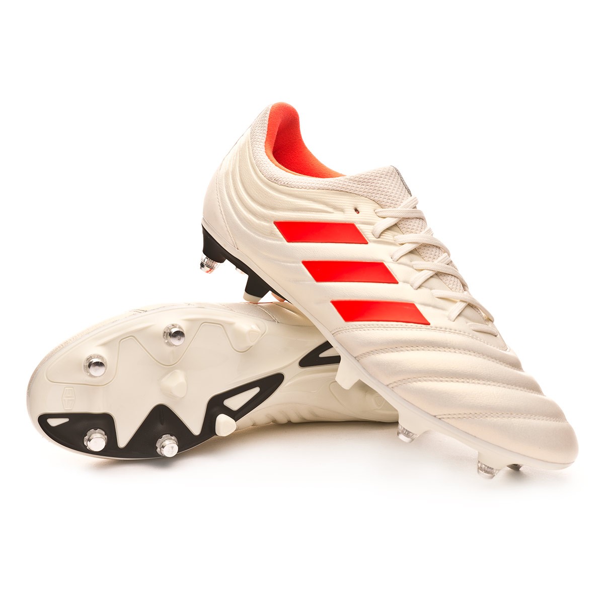 Scarpe adidas Copa 19.3 SG Off white-Solar red-Core black - Negozio di  calcio Fútbol Emotion