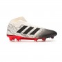 Nemeziz 18+ FG Off white-Core black-Active red