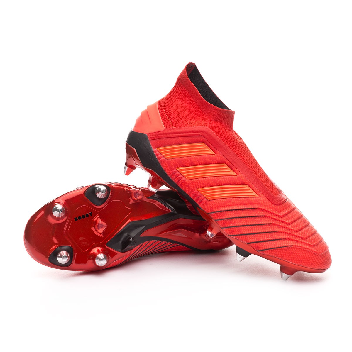 Football Boots adidas Predator 19+ SG Active red-Solar red-Core black -  Football store Fútbol Emotion