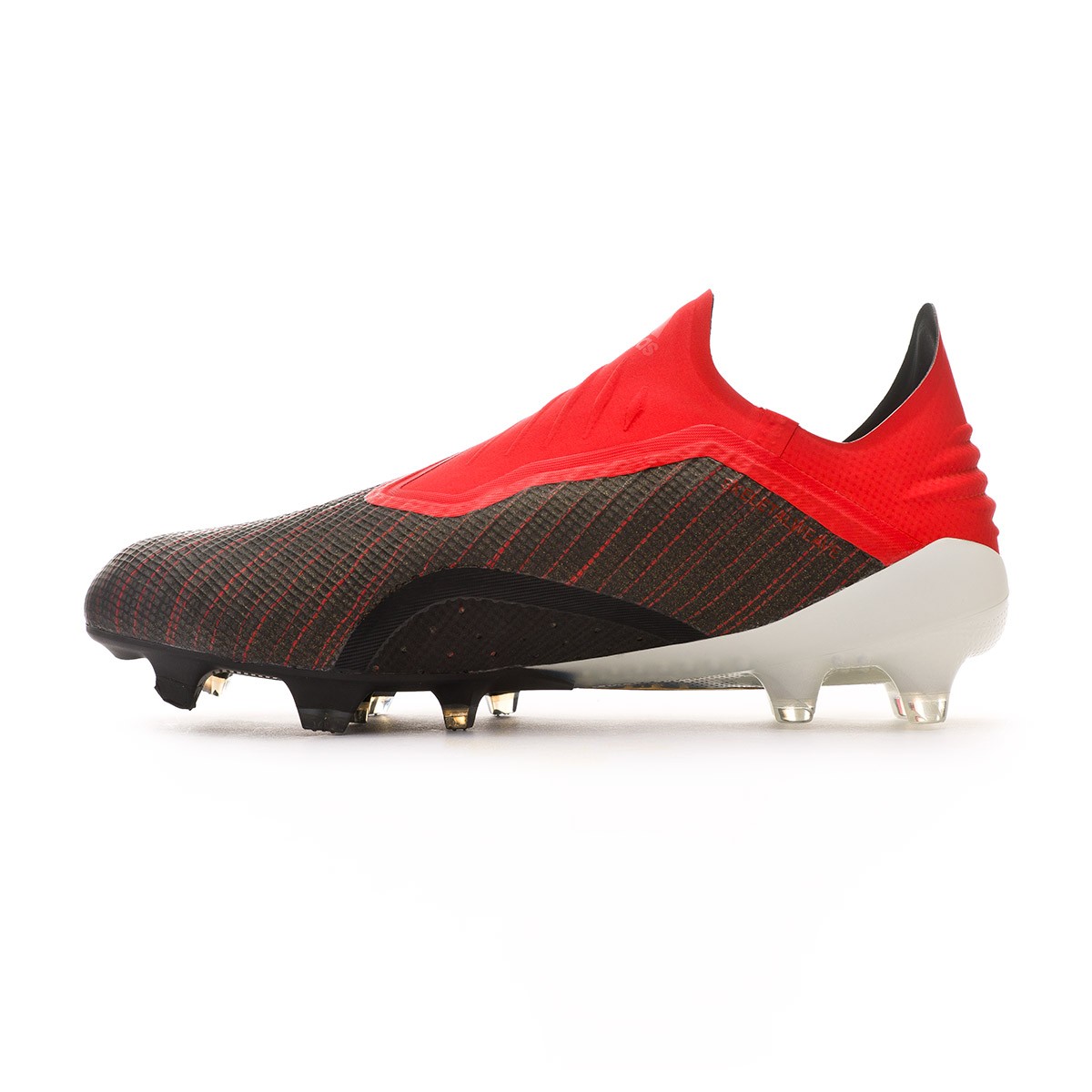 adidas red and black boots