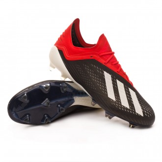 Chuteira  adidas X 18.1 FG Core black-White-Active red