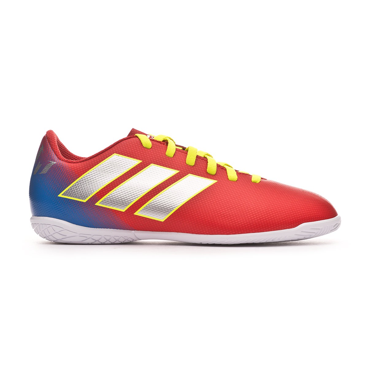 Zapatilla adidas Nemeziz Messi Tango 18.4 IN Niño Active  red-Silberfoil-Football blue - Tienda de fútbol Fútbol Emotion