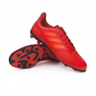 Chuteira  adidas Predator 19.4 FxG Crianças Active red-Solar red-Core black