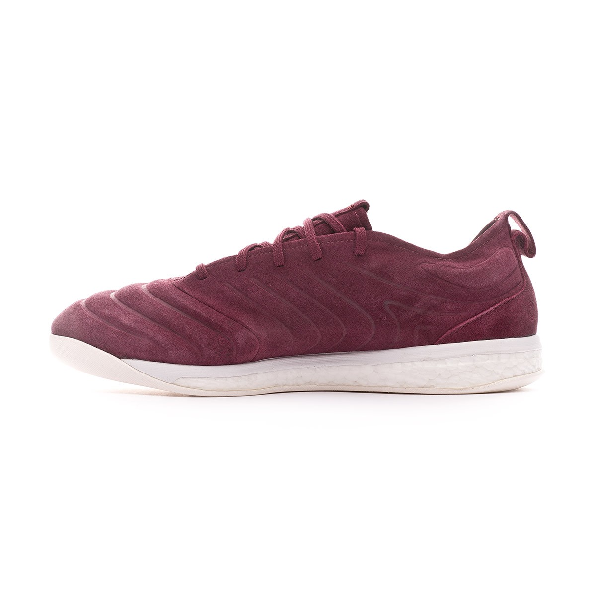burgundy adidas trainers