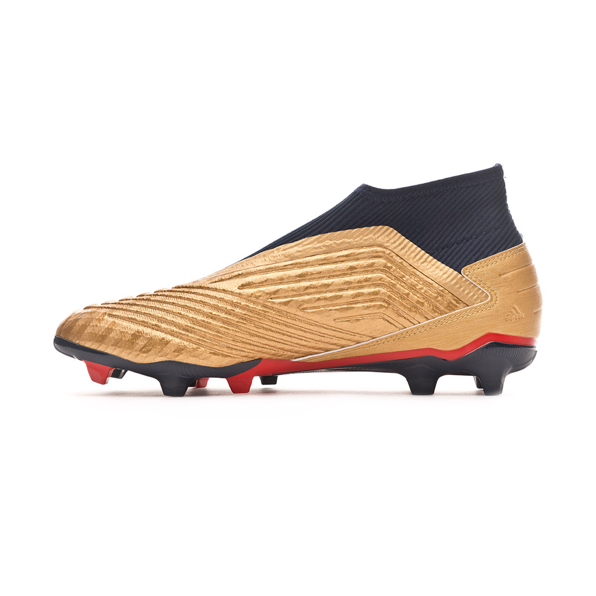 predator 19.3 firm ground boots black and gold