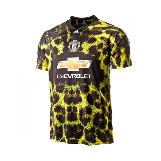 Camiseta adidas Manchester United FC EA 2018-2019 Amarillo ...