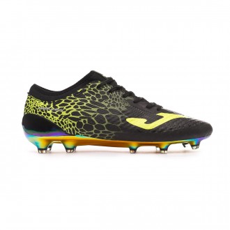 Chuteira Joma Propulsion Lite FG Black-Lime