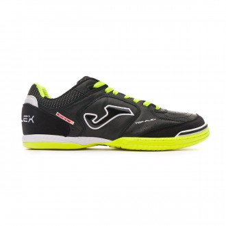 Sapatilha de Futsal Joma Top Flex Black-Lime