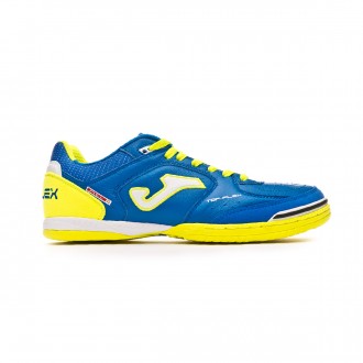 Sapatilha de Futsal Joma Top Flex Blue-Lime