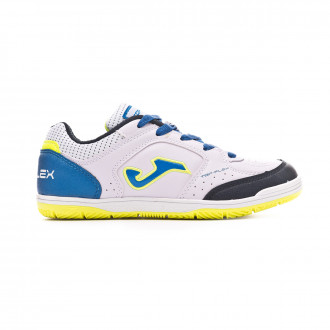 Chaussure de Futsal Joma Top Flex Blue-Lime
