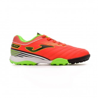 Sapatilhas Joma Toledo Turf Niño Orange-Lime